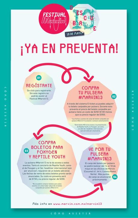 Festival #Marvin13 ¡Comienza la preventa!