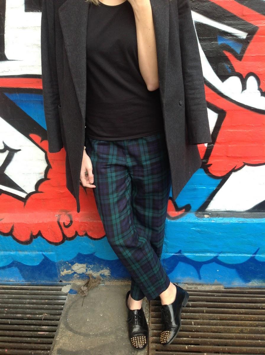 Tartan trousers