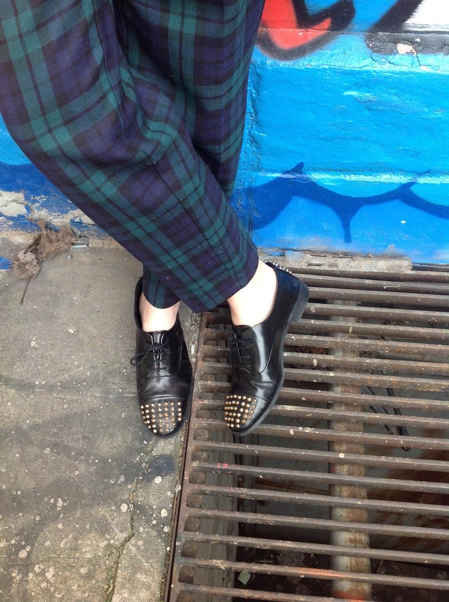 Tartan trousers