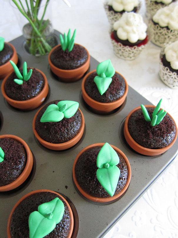 Grandes ideas para decorar cupcakes