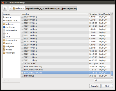 GPS para seres humanos II. Instalando cartografía digital GPS para seres humanos II. Instalando cartografía digital