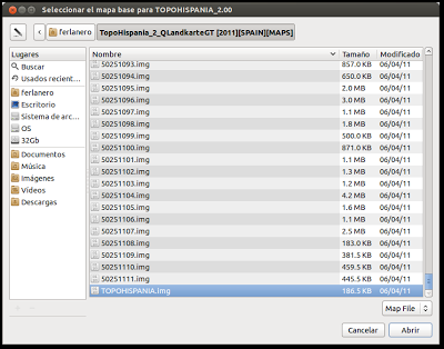 GPS para seres humanos II. Instalando cartografía digital