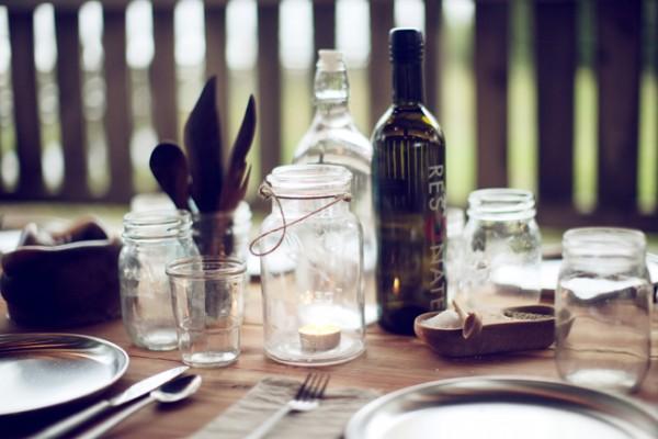 Una cena con amigos con mucho estilo