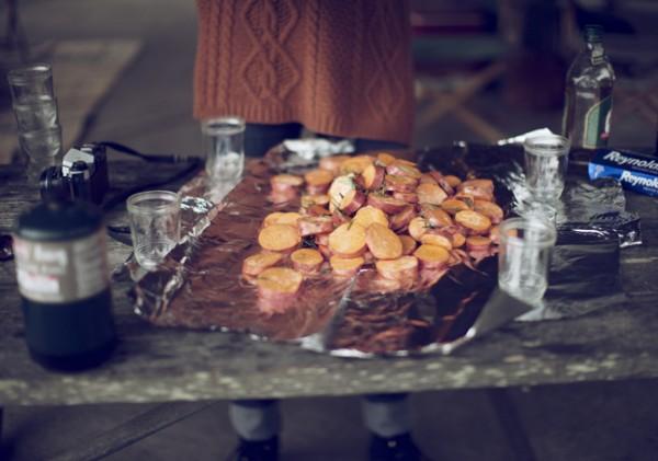 Una cena con amigos con mucho estilo