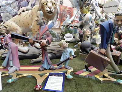 Valencia arde en fallas.