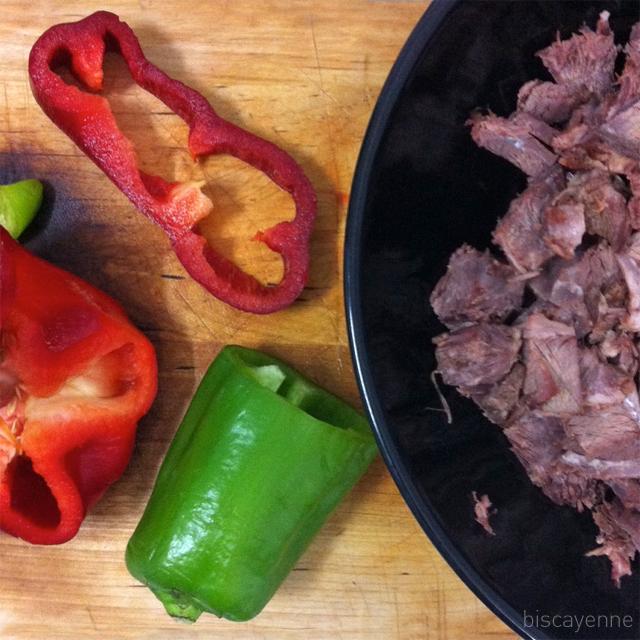 Ropa vieja en vinagreta, receta de aprovechamiento