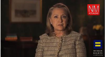 Hillary Clinton apoya el matrimonio gay