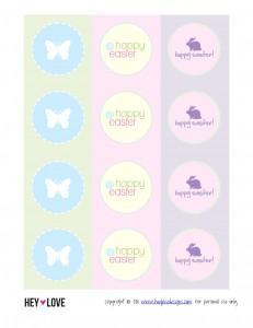 15 imprimibles gratuitos para tu fiesta Pascua imprimibles de medallones para decorar tu fiesta de Pascua