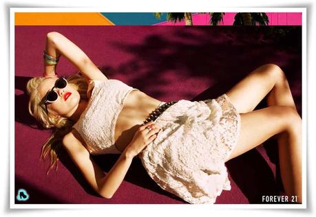 SKY FERREIRA PARA FOREVER21 Sky Ferreira para Forever21