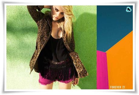 SKY FERREIRA PARA FOREVER21 Sky Ferreira para Forever21
