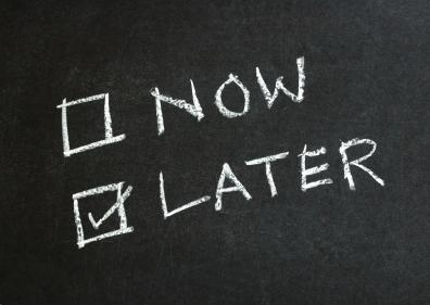 Supera el hábito de posponer Supera el hábito de posponer