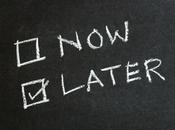 Supera hábito posponer