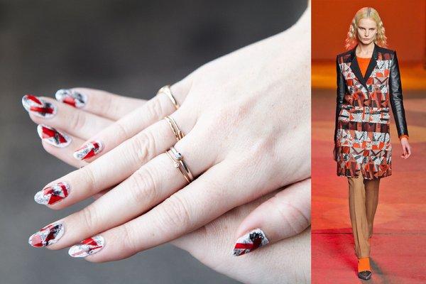 Nail Art: NYFW by Elizabeth Monson