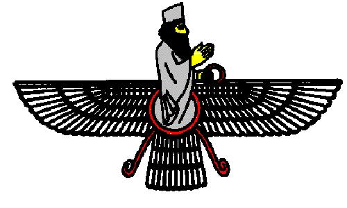 Faravahar, símbolo del Zoroastrismo