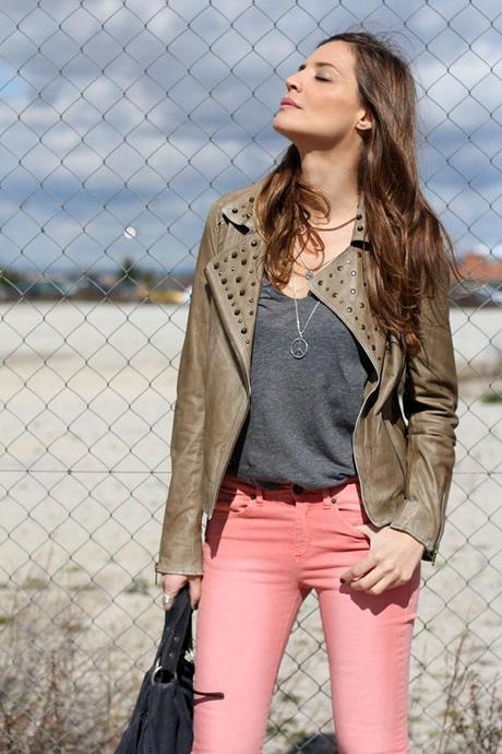 perfecto jacket and necklaces perfecto jacket and necklaces