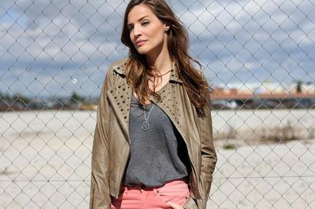 perfecto jacket and necklaces perfecto jacket and necklaces