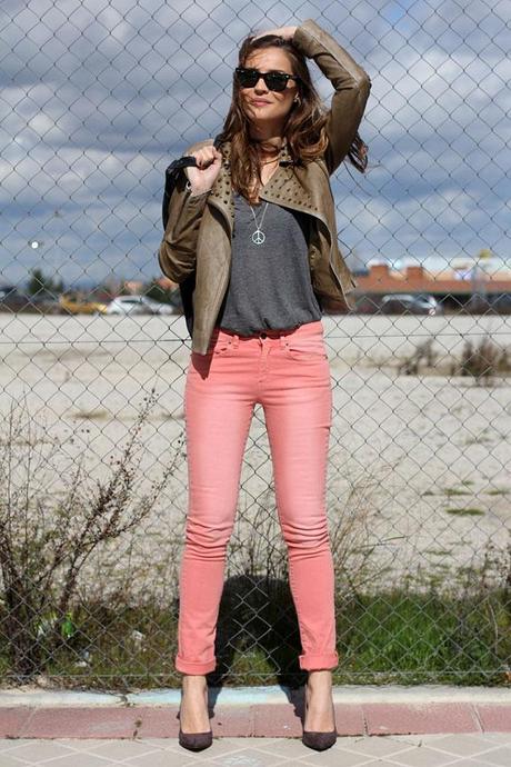 perfecto jacket and necklaces perfecto jacket and necklaces