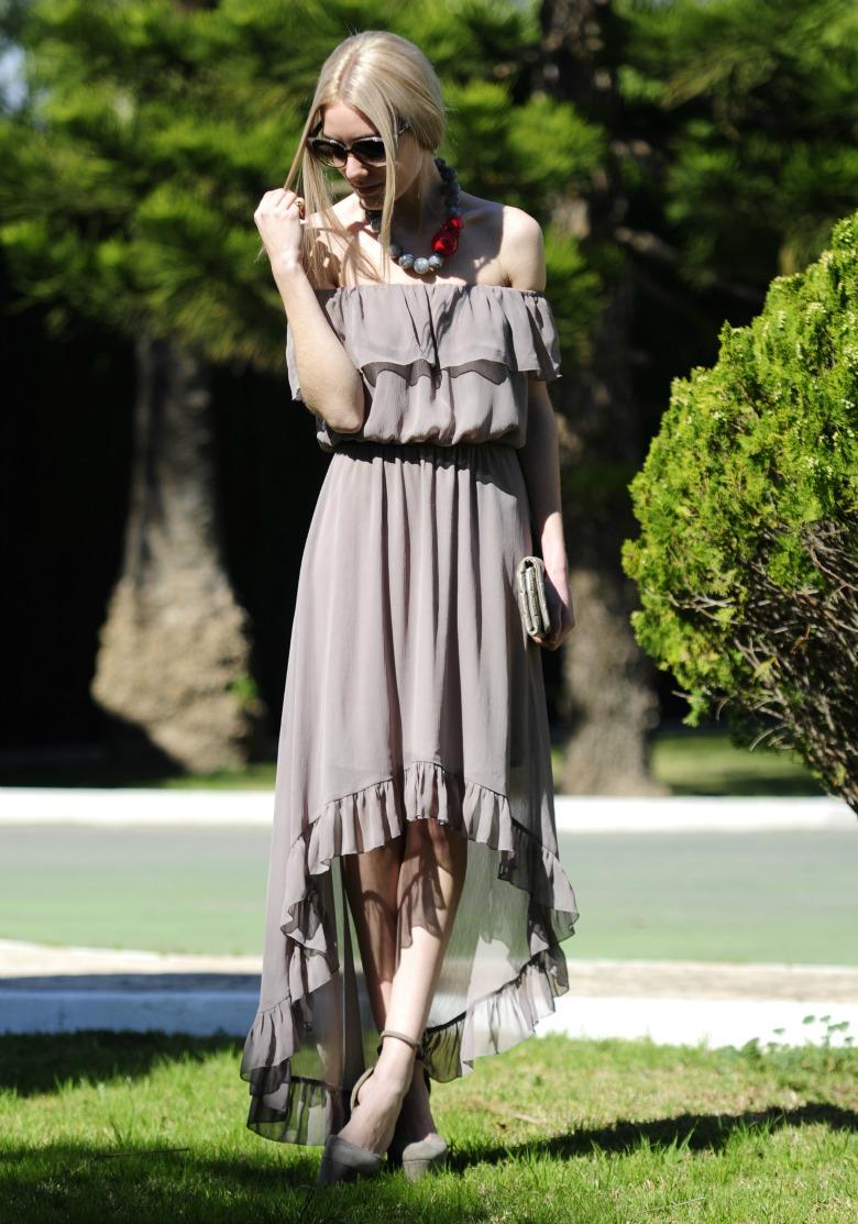 Vestido asimétrico