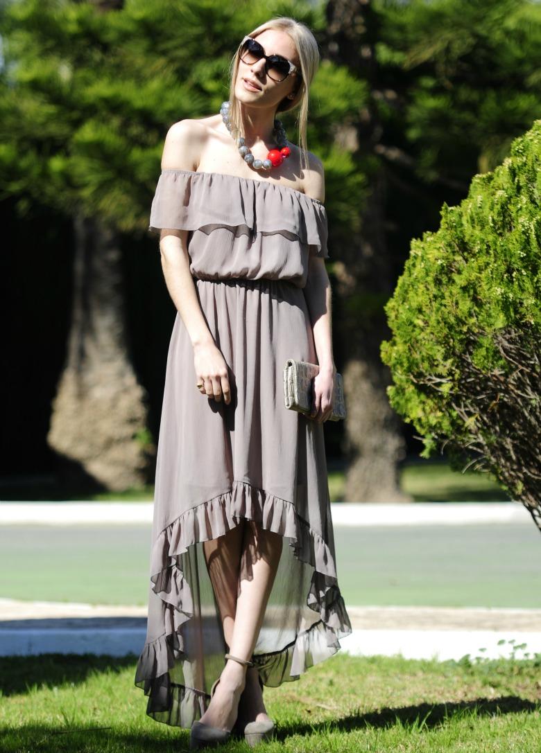Vestido asimétrico
