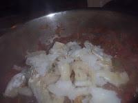 Bacalao a la roteña, mas o menos.