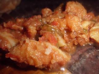 Bacalao a la roteña, mas o menos.