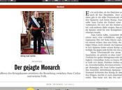 monarca cazado”, titula Spiegel sobre