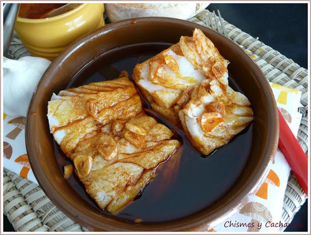 Bacalao al estilo  Valderas ( León) 11º Desafío en la Cocina
