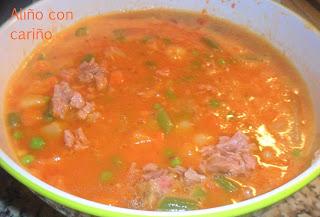 PASTEL DE ENSALADILLA