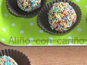 Trufas galleta queso chocolateado