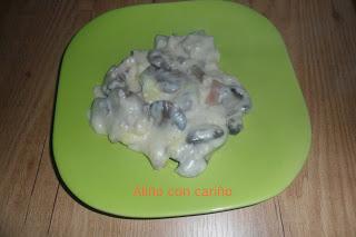 CHAMPIÑONES GRATINADOS