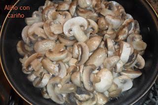 CHAMPIÑONES GRATINADOS