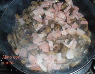 CHAMPIÑONES GRATINADOS