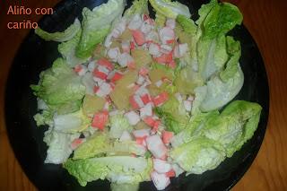 ENSALADA DE COGOLLOS CON “MAYOMOSTAZA”