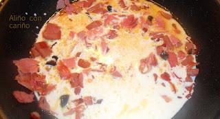 CHAMPIÑONES PORTOBELLO RELLENOS DE LOMO Y JAMÓN