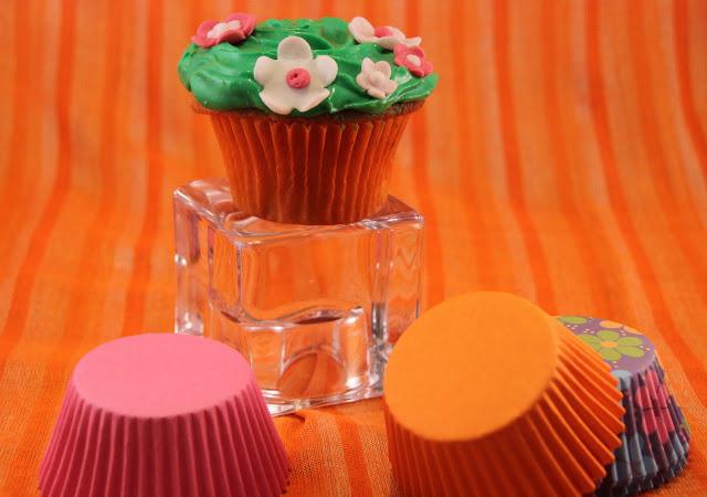 3, 2, 1... ¡¡¡Ya es primavera!!! Cupcakes de kiwi primaverales.