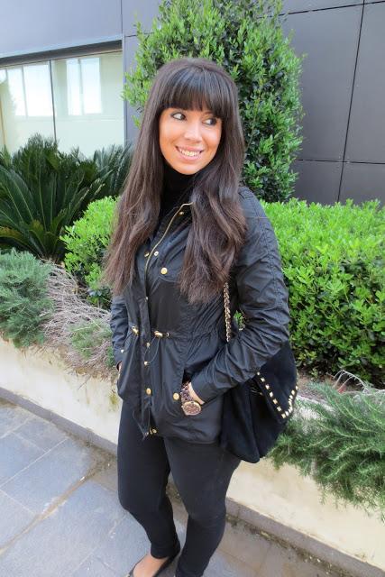 Look Total Black Look Total Black