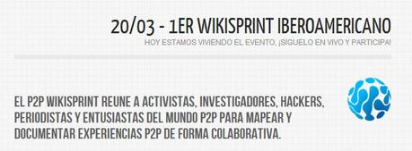Sigue en directo el #P2PWikisprint en Think Commons