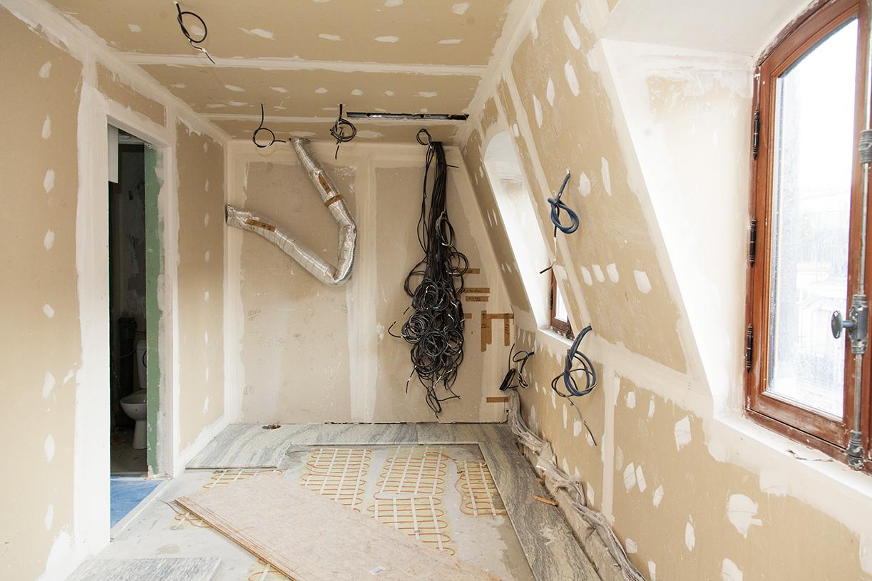 El ático de Louboutin...