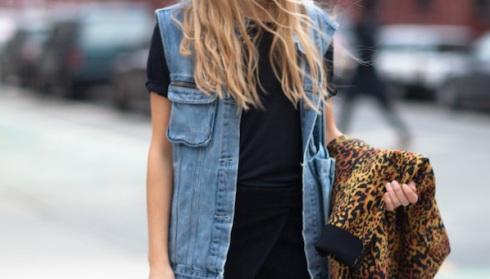 denim vest