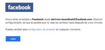 Como Usar el Chat Facebook en Outlook correo