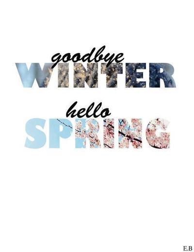 Welcome Spring