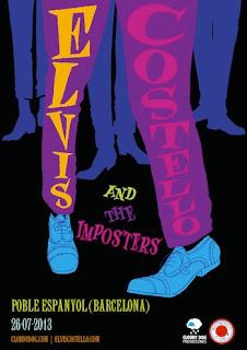 Elvis Costello & The Imposters el 26 de julio en Barcelona