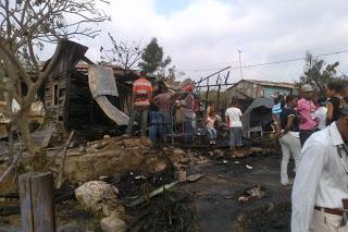 Muere bebé calcinado por fuego en Santiago