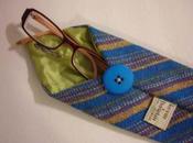 Soprende funda para gafas hecha corbata