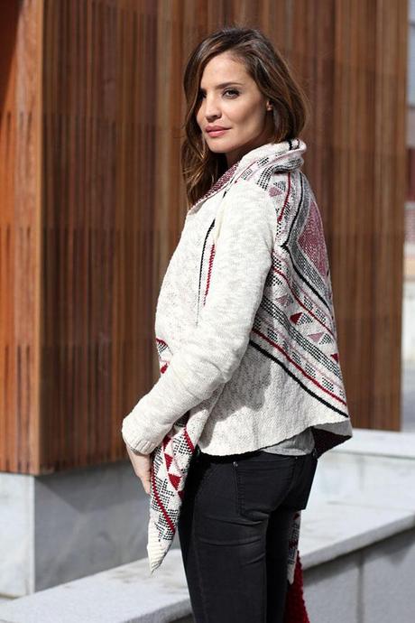knitted ethnic cardi knitted ethnic cardi