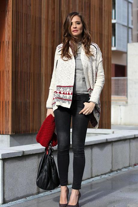 knitted ethnic cardi knitted ethnic cardi