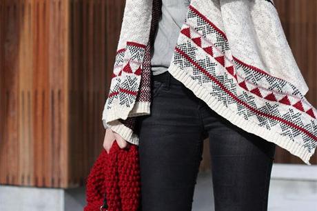 knitted ethnic cardi knitted ethnic cardi