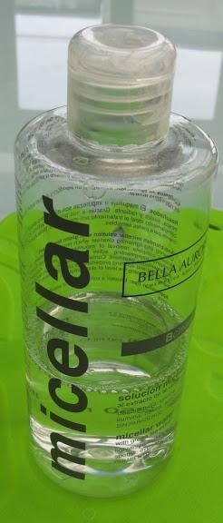 Aguan Micelar de Bella Aurora Probando el Agua Micelar de Bella Aurora