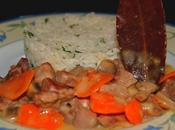 Blanquette pavo arroz pilaf