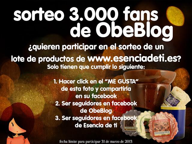  SORTEO_3.000_SEGUIDORES_FACEBOOK_ObeBlog_Yankee_Candle_Esencia_de_ti